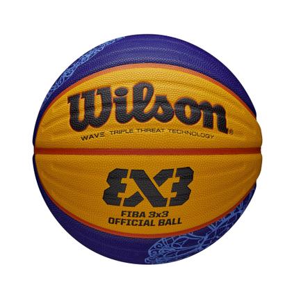 Imagem de Jogo oficial de basquete Wilson FIBA 3x3, tamanho 6 (28,5 cm)