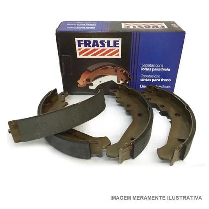 Imagem de Jogo Sapata Lona De Freio Chevrolet Agile, Corsa - Cb/49-Cpa