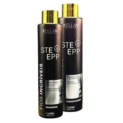 Imagem de Kellan Linha Step Escova Progressiva Reestruturador 2 Passos 1Lt