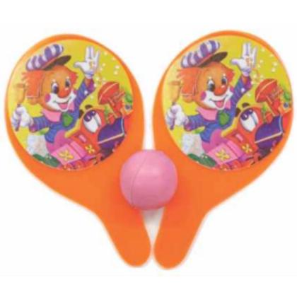 Imagem de kit 02 Mini Raquete De Mesa Ping Pong Com Bolinha Brinquedo Infantil - Mini Toys