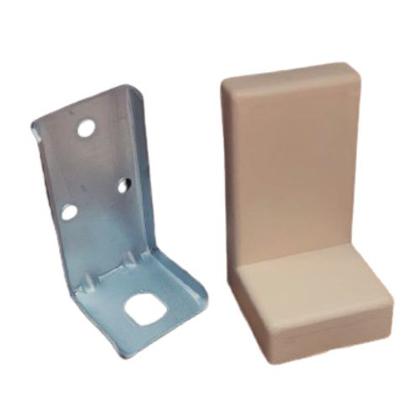 Imagem de Kit 03 Cantoneiras Suporte Aéreo Metálico Reforçado + Capa