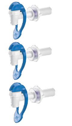 Imagem de KIT 03 UN Torneira Herc para Filtro Automática c/ Acionamento Inferior