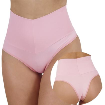 Imagem de Kit 10 Calcinhas Gravidez Cós Duplo Alto de Poliamida Lingerie Gestante e Pós Parto no Atacado