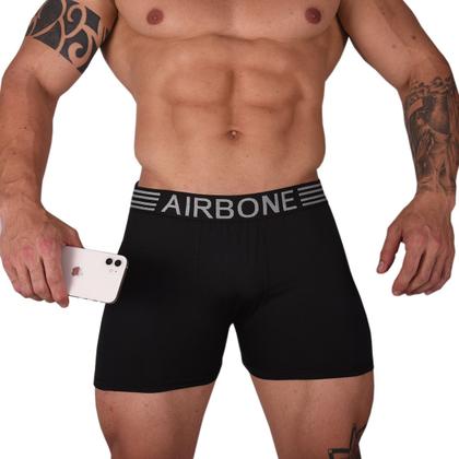 Imagem de Kit 10 Cuecas Boxer Box Masculino Microfibra Algodão