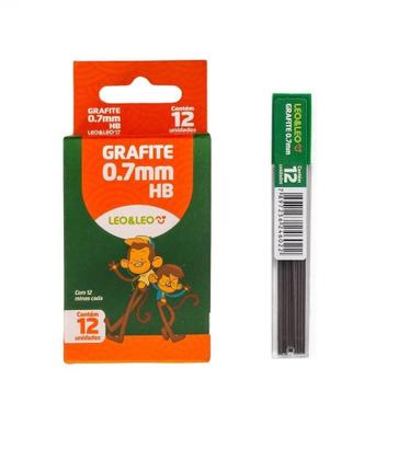 Imagem de Kit 10 Cxs C/12 Tubos Mina Grafite Para Lapiseiras 0.7Mm Hb