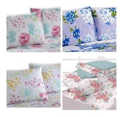 Imagem de Kit 10 Fronhas Estampadas Pra Travesseiro Poliester Atacado