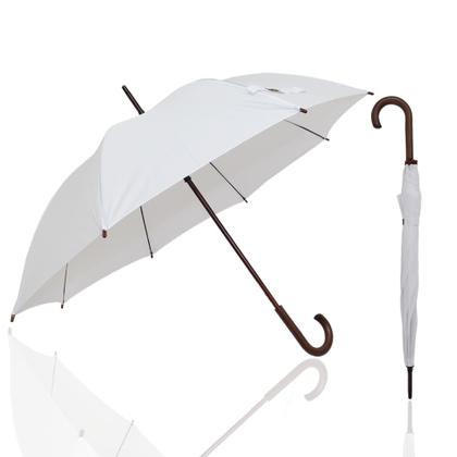 Imagem de KIT 10 Guarda Chuva Automático Portaria Reforçado Contra Vento 2205