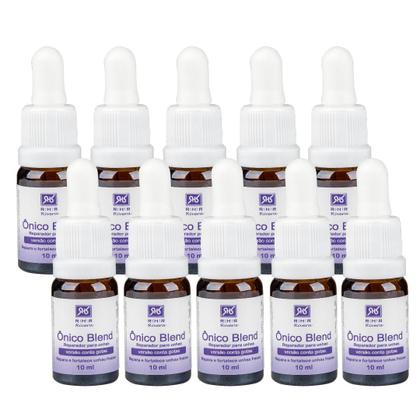 Imagem de Kit 10 Ônico Blend 10ml Conta Gotas - Reparador De Unhas