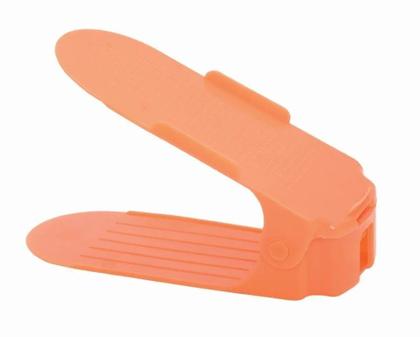 Imagem de Kit 10 Organizadores de sapato, saltos e tênis com regulagem de altura - Diversas Cores