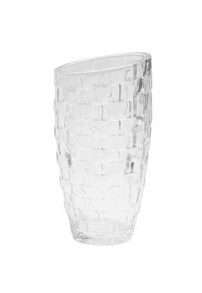Imagem de Kit 10 Vaso Decorativo Vidro Vasinho Planta Desenhado 18,5cm