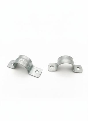 Imagem de kit 12 ABRACADEIRAc ACO U 1/2"-D21,34MM ZINCADA P/TUBO 12