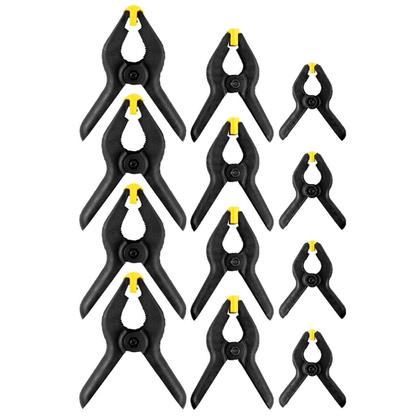 Imagem de Kit 12 Grampos Sargento 2, 3 e 4 Pol. EDA Profissional