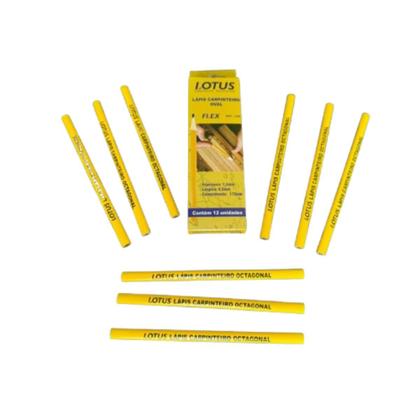 Imagem de Kit 12 Lápis Carpinteiro Marceneiro Pedreiro Obra Lotus