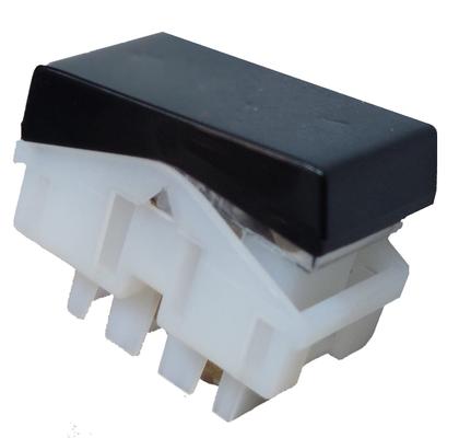 Imagem de Kit 15 modulo interruptor paralelo three way 10a/250v preto pezzi 50000