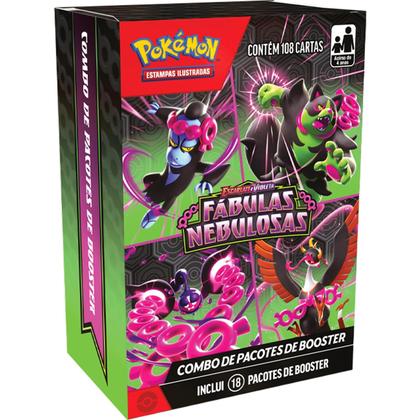 Imagem de Kit 18 Boosters - Booster Box - Fábulas Nebulosas - Pokémon TCG