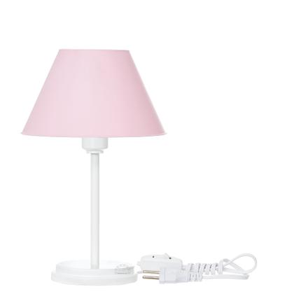 Imagem de Kit 2 Abajures Moderno Base Mdf Branca