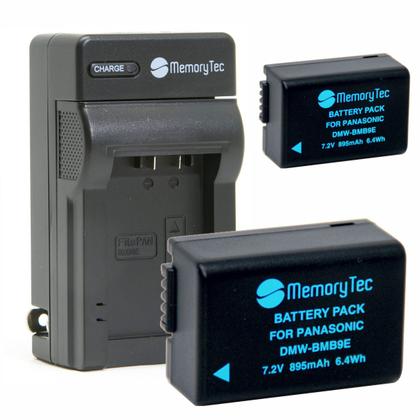 Imagem de Kit 2 Baterias DMW-BMB9 para Panasonic DMC-FZ40, DMC-FZ45, DMC-FZ47, DMC-FZ48, DMC-FZ100, DMC-FZ150