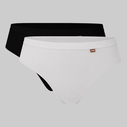Imagem de Kit 2 Calcinhas Lupo Básica Algodão Sortidas 40352-001