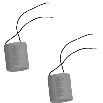 Imagem de Kit 2 capacitor 100x250v 2 fios metalizado tri