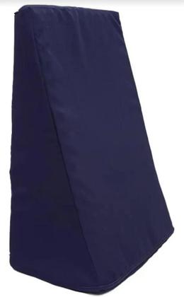 Imagem de Kit 2 Capas/Fronhas Para Suave Encosto Triângular Azul Marin