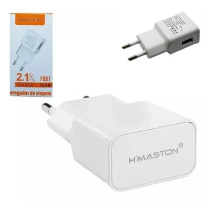 Imagem de Kit 2 Carregador Tomada Plug Adaptador Fonte Usb Bivolt