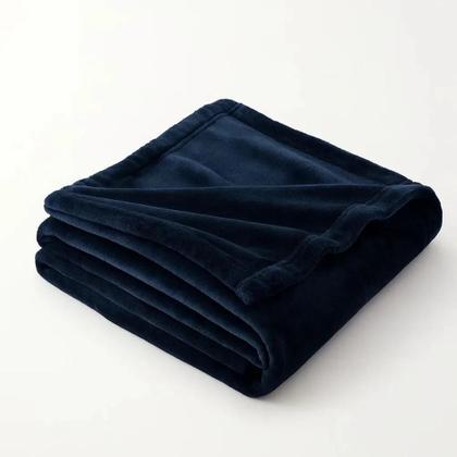 Imagem de Kit 2 Coberta Mantinha Casal Microfibra Veludo Cama 2,00 Az