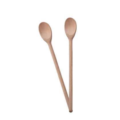 Imagem de Kit 2 Colher De Pau Com 32cm Pegador Para Cozinha Multiuso