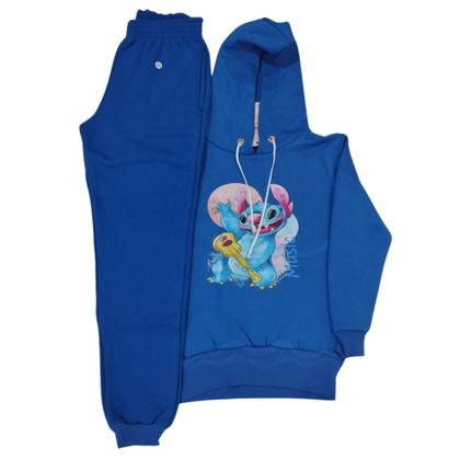 Imagem de Kit 2 Conjunto Gamer Infantil Switch Quentinho Inverno Estiloso