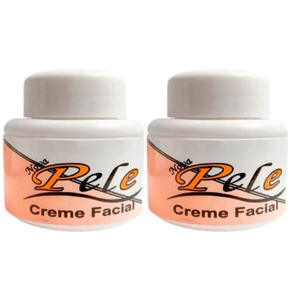 Imagem de Kit 2 Creme Nova Pele Clareadora Facial