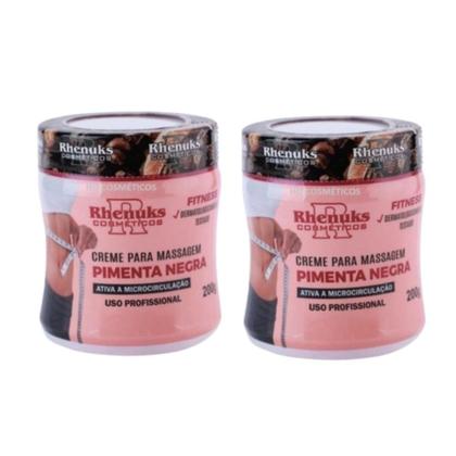 Imagem de Kit 2 Creme Pimenta Negra 200g