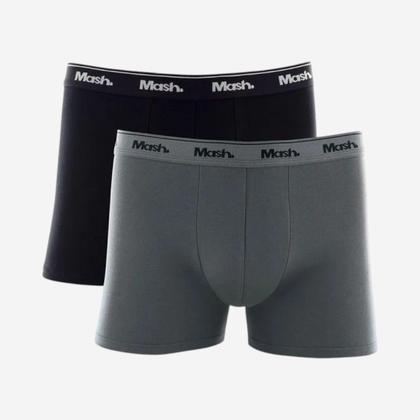 Imagem de Kit 2 Cuecas Boxer Cotton Mash