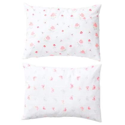 Imagem de Kit 2 Fronhas Papi 40x30cm Estampa Encanto Cogumelo