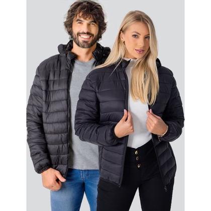 Imagem de Kit 2 Jaquetas Puffer Bobojacos Masculino e Feminina