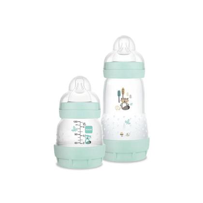 Imagem de Kit 2 Mamadeiras Easy Start Set 130/260ml Azul - MAM