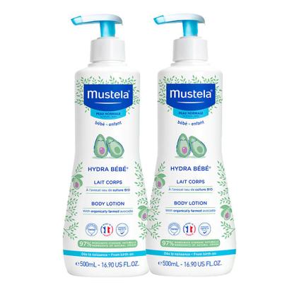 Imagem de Kit 2 Mustela Hydra Bebê com Abacate Orgânico 500ml