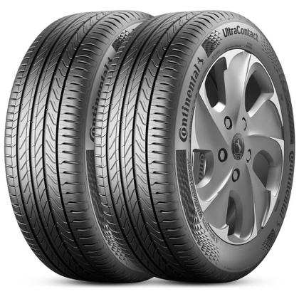 Imagem de Kit 2 Pneu Aro 15 195/55R15 Continental 85H TL UltraContact