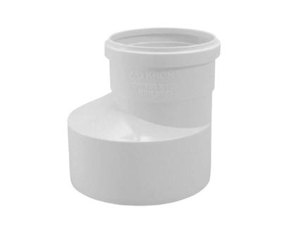 Imagem de Kit 2 Redução Excêntrica Esgoto Branca 100x75mm - Krona