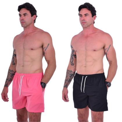 Imagem de Kit 2 Shot Masculino Dry Fit Leve Mauricinho Premium Básico