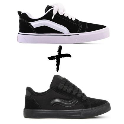 Imagem de Kit 2 Tênis Macio e Leve: O Conforto que Você Merece em Cada Passo, na Academia e Fora dela