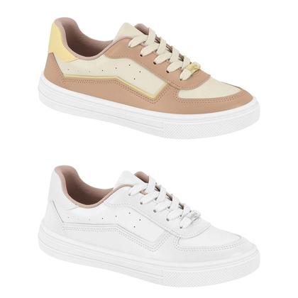 Imagem de Kit 2 Tênis Moleca 5796 Feminino Estiloso e Leve Casual