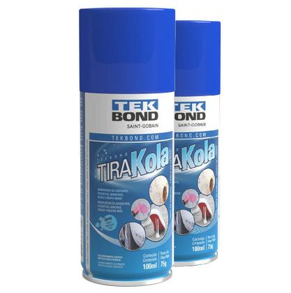 Imagem de Kit 2 Tira Kola Remove Cola Adesivo Etiqueta Tekbond 100ml