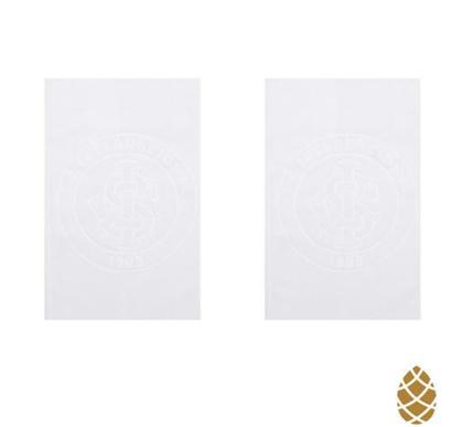 Imagem de Kit 2 Toalhas De Rosto Jacquard Buettner Inter Branco