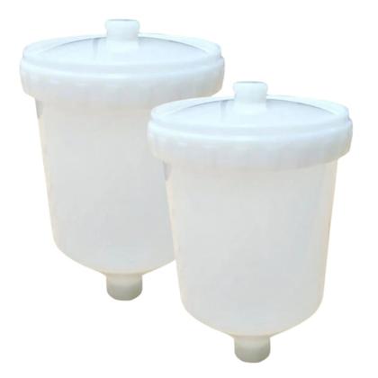 Imagem de Kit 2 Unidades Copo Caneca Pistola De Pintura 600ml 8545