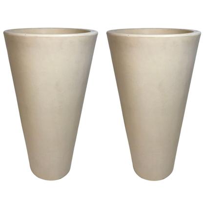 Imagem de Kit 2 Vasos Grandes 52cm De Polietileno Para Plantas e Flores