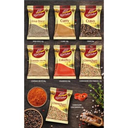 Imagem de Kit 24 Temperos Sortidos Mais Tempero Qualidade Premium Praticidade Na Cozinha