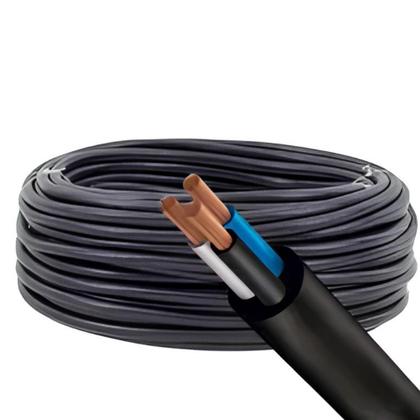 Imagem de KIT 25 METROS CABO PP FLEXICOM 3X1,5 mm2 PT COBRECOM