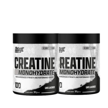 Imagem de Kit 2x Creatina Monohidratada 300g - Nutrex Research