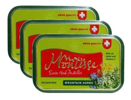 Imagem de kit 3 BALA MOUNTAIN HERBS SUGAR FREE Ervas da montanha 50g