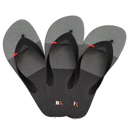 Imagem de Kit 3 Chinelos Reserva RSV Go Trancoso Borracha Confortável Clássico