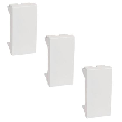 Imagem de Kit 3 Módulo Tampo Cego Pial Plus 631047 Cor Bege